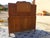 Vintage Oak Buffet with Sentry Boxes and Mirror For Sale - Image 18 of 18