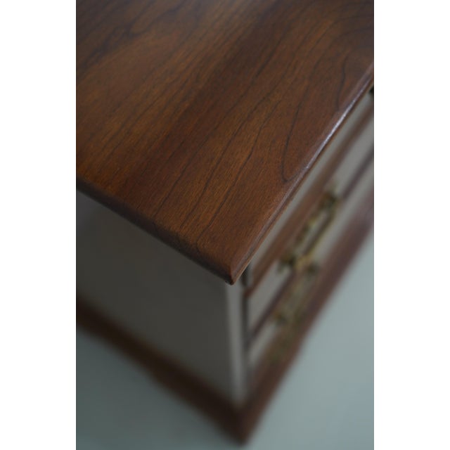 Stickley Cherry Dresser W. Rectangular Mirror For Sale - Image 9 of 18