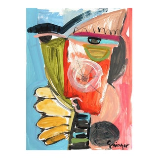 Lesley Grainger "Mia-Jane" Original Face Painting For Sale