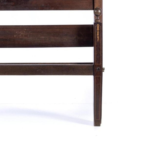 Quenn Mary Bed in Fine Wood, 19th Century For Sale - Image 5 of 6