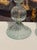 Murano Fontana Green Glass Ball Form Lamps - a Pair For Sale - Image 4 of 7
