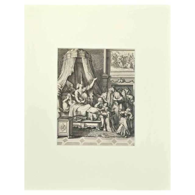 Romeyn de Hooghe, La Manière de se Bien Preparer à La Mort, Etching, 1700 For Sale