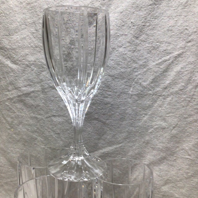 Traditional Mikasa Berekely Crystal Wine Glasses-Set of 4 For Sale - Image 3 of 12