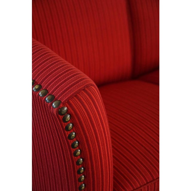 Art Deco 3-Seater Sofa in the style of Flemming Lassen, 1940s For Sale - Image 13 of 18