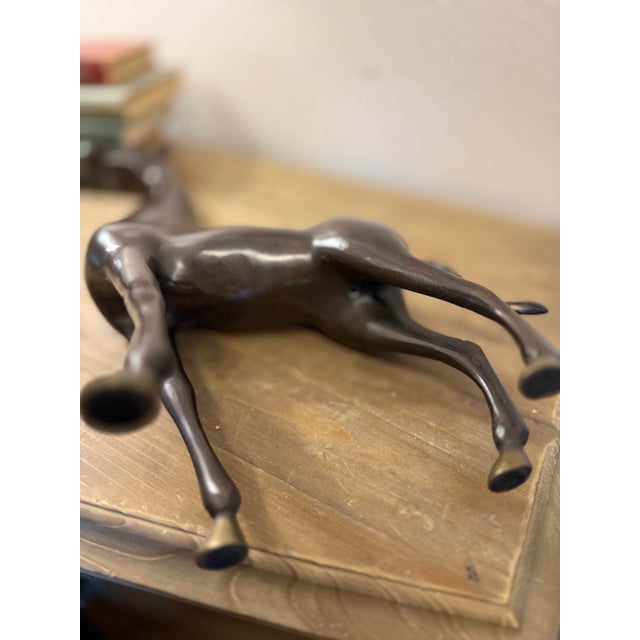 1950s 1950s African Bronze Giraffe For Sale - Image 5 of 6