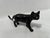 Tan Le Chat Figurine in Bronze, 20th Century For Sale - Image 8 of 10