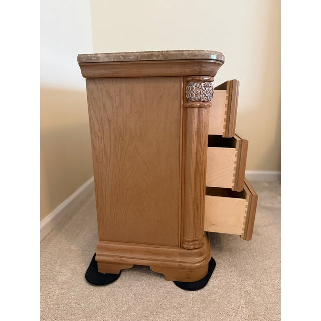 Stanley Coronation Bachelor's Chest With Cultured Marble Top (2) For Sale - Image 16 of 18