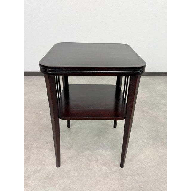 Vienna Secession Bentwood No. 412 Side Table by Otto Wagner for Thonet, 1904 For Sale - Image 3 of 14