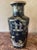 Mid 20th Century Mid 20th Century Black and Yellow Chinese Famille Noire Vase For Sale - Image 5 of 13