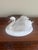Ceramic Pair of Vintage Swan Porcelain Figures on Composite Plinths For Sale - Image 7 of 11