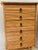 Rattan Chest of Drawers attributed to Adrien Audoux and Frida Minet, 1960s For Sale - Image 11 of 15