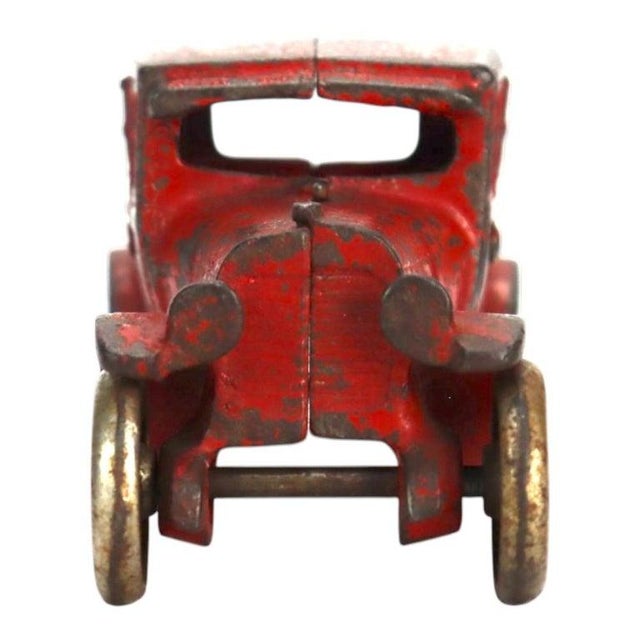 6-Piece Arcade Cast Iron & Pressed Steel Car Carrier Truck Cars & Tractors C1920 For Sale - Image 14 of 18