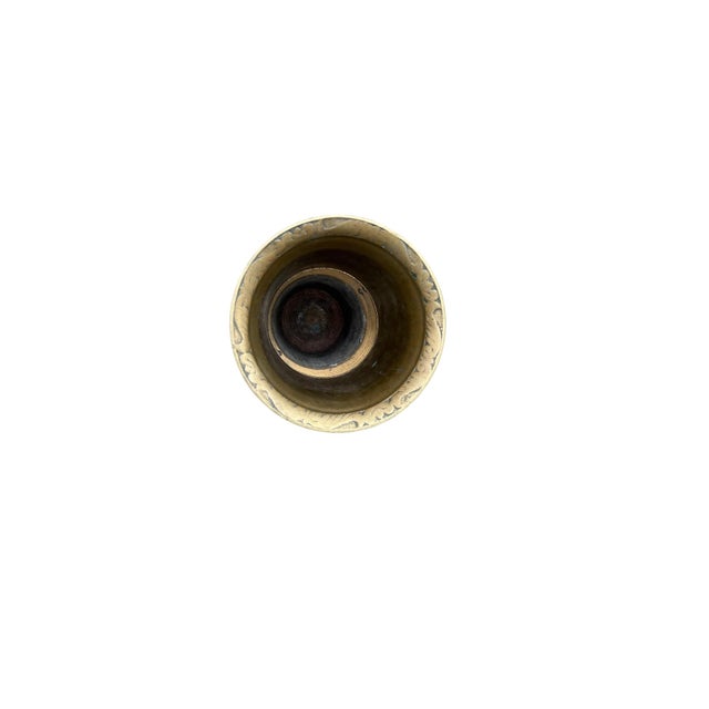 Mid 20th Century Chinese Brass Vase or Umbrella Holder For Sale - Image 13 of 16