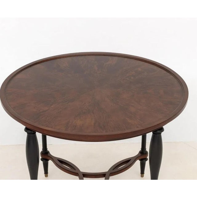 Late 20th Century Late 20th Century Baker Furniture Neoclassical Center Table For Sale - Image 5 of 6