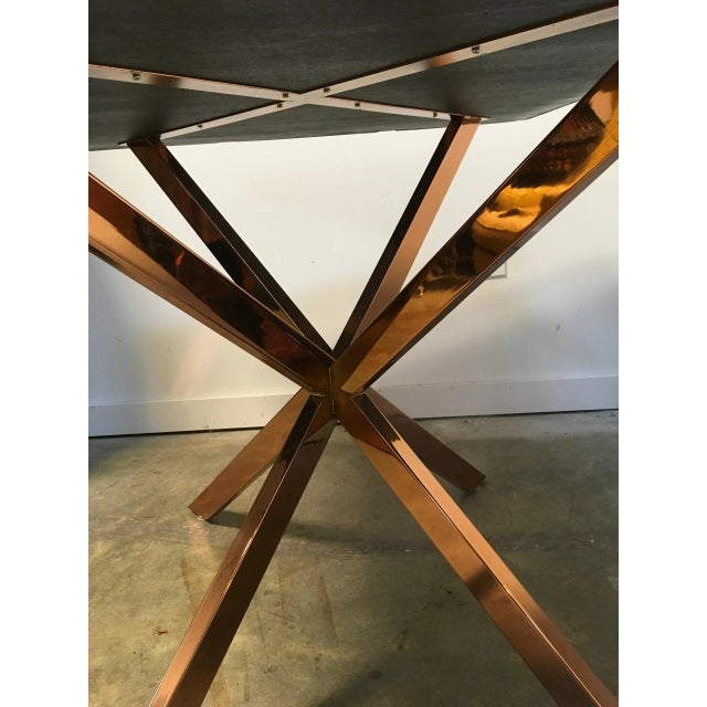 Karl Springer Postmodern Karl Springer Style Occasional Table For Sale - Image 4 of 5