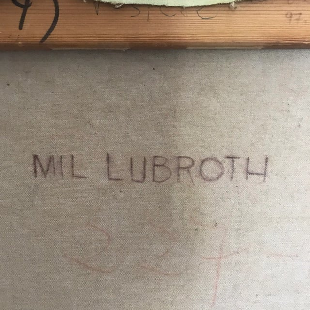 Yellow Mil Lubroth Carousel Serigraph C. 1975 For Sale - Image 8 of 12