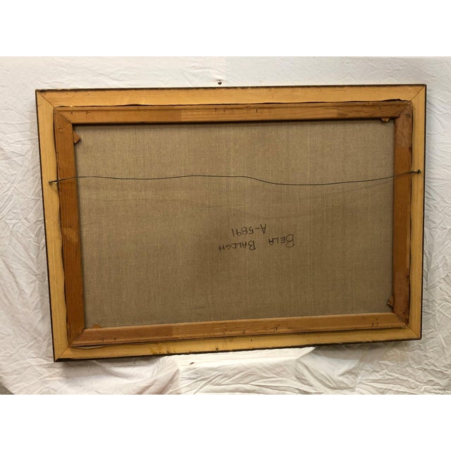 This exquisite original oil on canvas by Bela Balogh is a masterful celebration of abundance and elegance, presented in...