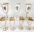 Metal Mid-Century Set of 12 Sterling Silver Water Wine Goblets by Alvin For Sale - Image 7 of 11