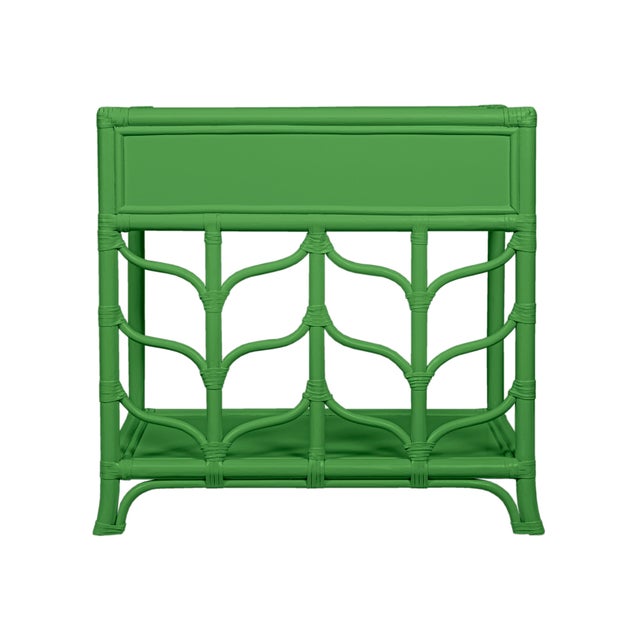 Ivy Nightstand - Bright Green For Sale - Image 9 of 10