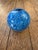Mid-Century Modern 1960s Vintage Ludovico Diaz De Santillana Venini Ball Sphere Blue For Sale - Image 3 of 9