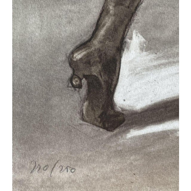 Claude Weisbuch, The Violinist, Original Lithograph For Sale - Image 5 of 6