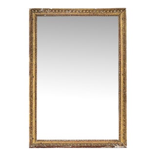 French 18th Century Petite Gilt Mirror with Original Glass For Sale