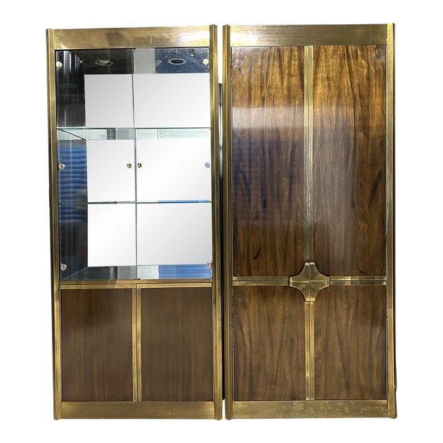 1950s Set of Mastercraft Wardrobe Cabinets For Sale