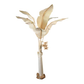 2000s White Banana Palm Tree For Sale