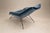 Blue Brazilian Modern “Concha” Armchairs in Iron and Dedar's Blue Mohair, Carlo Hauner, Brazil, 1950s — Lot 83C For Sale - Image 8 of 18