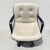 Textile Cream Vinyl Faux Leather Steelcase 451 Swivel Chairs - a Pair For Sale - Image 7 of 12