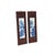 Chinese Pair Chinese Blue White Landscape Porcelain Painting Wall Panels For Sale - Image 3 of 10