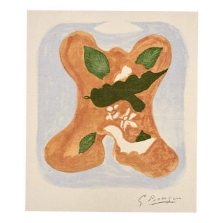 Georges Braque, Descent Into Hell Sheet 2, 1961, Lithograph For Sale