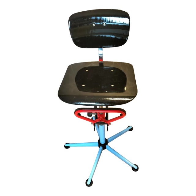 Vintage Workshop Chair, 1950s For Sale