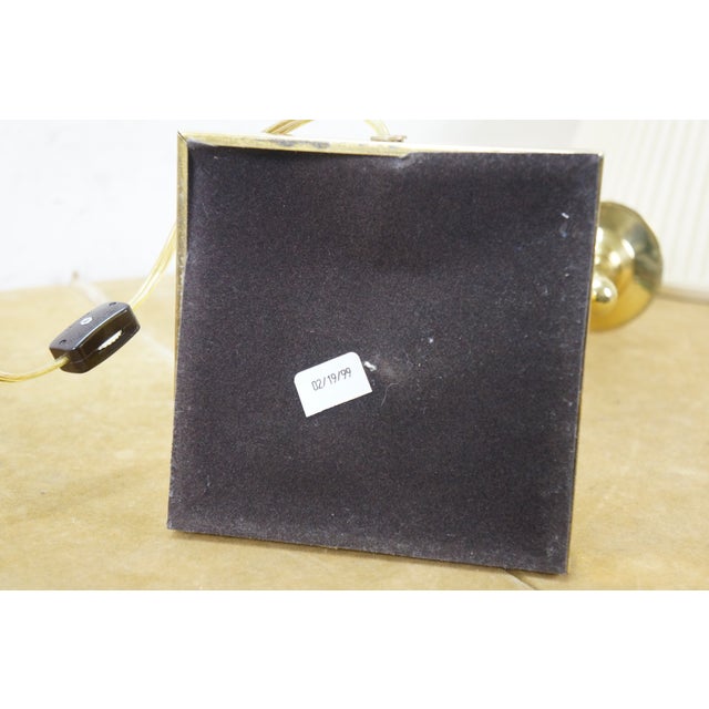 Vintage Robert Abbey Brass French Bouillotte Two Light Banquet Table Lamp For Sale - Image 11 of 15