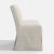 Not Yet Made - Made To Order Stoffer Home x Cloth & Company Lindy Slipcover Dining Banquette in Relaxed Linen Zinc For Sale - Image 5 of 6