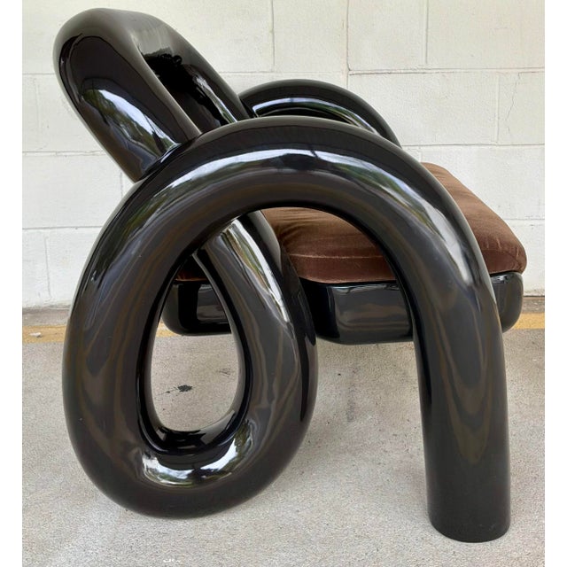 Caracole Caracole Italian Modern Gelee Accent Chair For Sale - Image 4 of 8