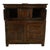 18th Century Antique Early 18th Century Welsh English Deuddarn Carved Oak Court Cupboard 1737 For Sale - Image 5 of 16