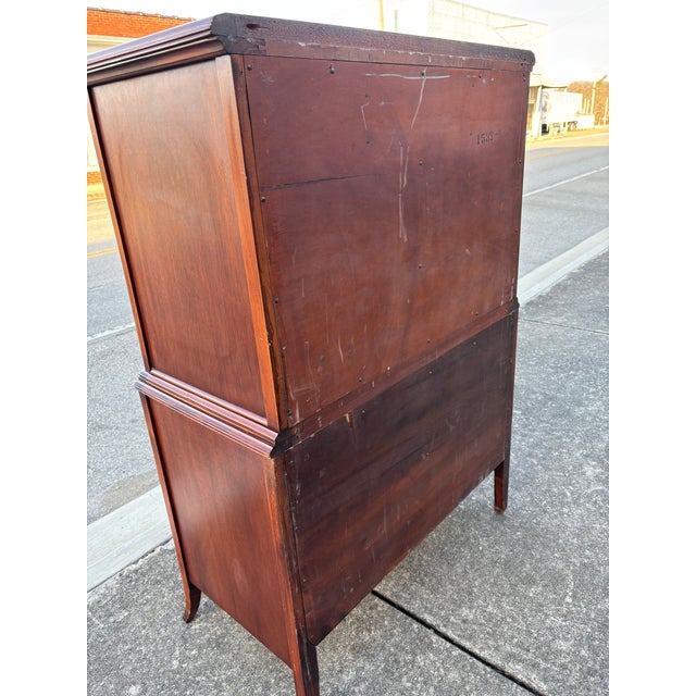 Wood Late 19th Century Georgian Style Chest For Sale - Image 7 of 11