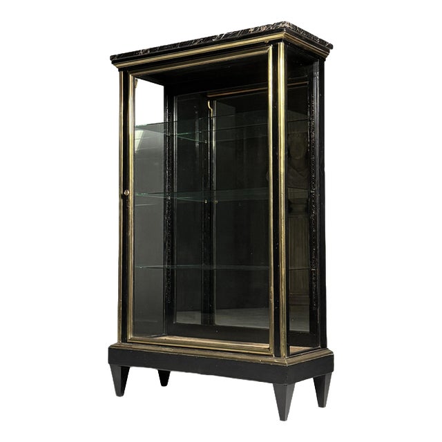19th Century Napoleon III Display Cabinet For Sale