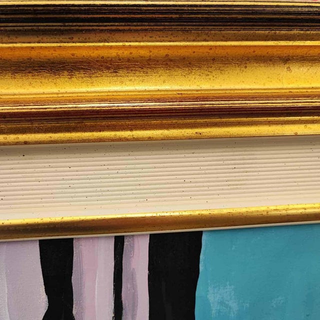 Plastic Max Hamlet, Animal Heads, 1995, Acrylic Painting on Canvas, Framed For Sale - Image 7 of 15