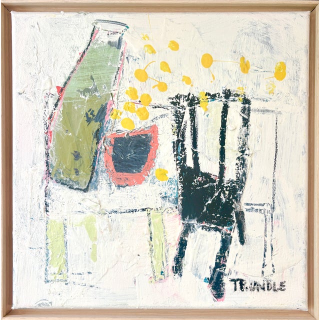 Sarah Trundle, Abstract Still Life Painting, "Public" For Sale - Image 6 of 6