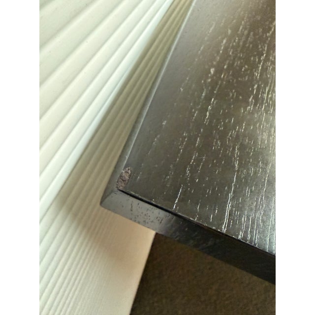 Black Crate & Barrel Verge Coffee Table For Sale - Image 8 of 12