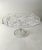 Early 20th Century Geometric Pressed Glass Cake Stand For Sale - Image 13 of 13