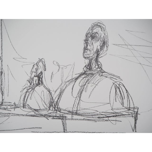 After Alberto Giacometti, Bust in the Studio, 2014, Lithograph For Sale - Image 5 of 10