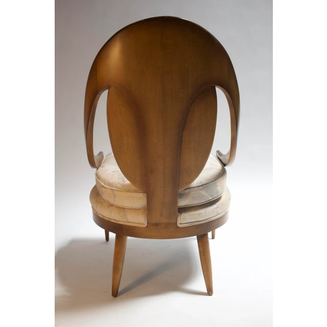 Harvey Probber 1960s Vintage Gondola Chairs by Harvey Prober - a Pair For Sale - Image 4 of 6