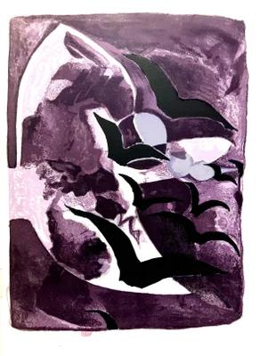 Georges Braque - Birds Freedom - Original Lithograph 1964