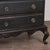 18th Century Large Danish Black-Painted Oak Chest of Drawers For Sale - Image 14 of 15