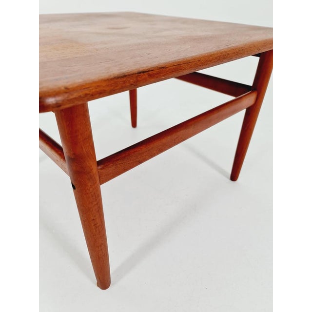 Wood Danish Teak Coffee Table by Grete Jalk for Glostrup Møbelfabrik, 1960s For Sale - Image 7 of 10