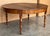 Late 19th Century French Solid Walnut Oval Center Table with Four Turned Legs For Sale - Image 9 of 18