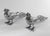 1970s Sterling Silver Couple of Pheasants Figurines For Sale - Image 5 of 6